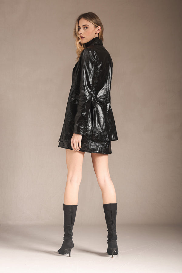 Blazer De Couro