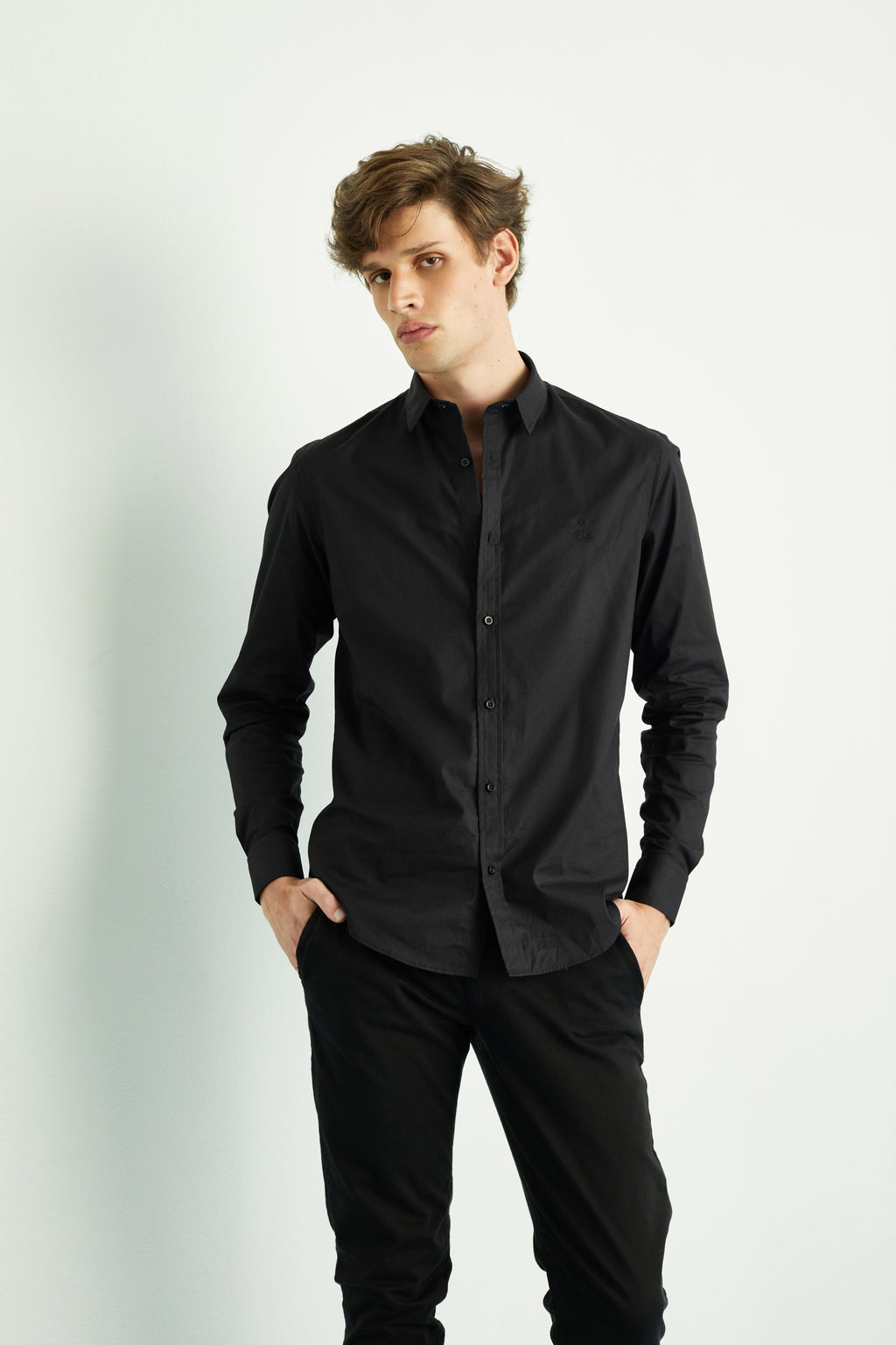 CAMISA MASCULINA PRETA