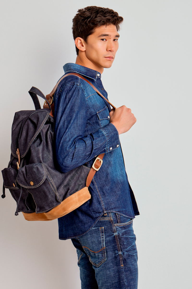 CAMISA MASCULINA JACOB JEANS ESCURO
