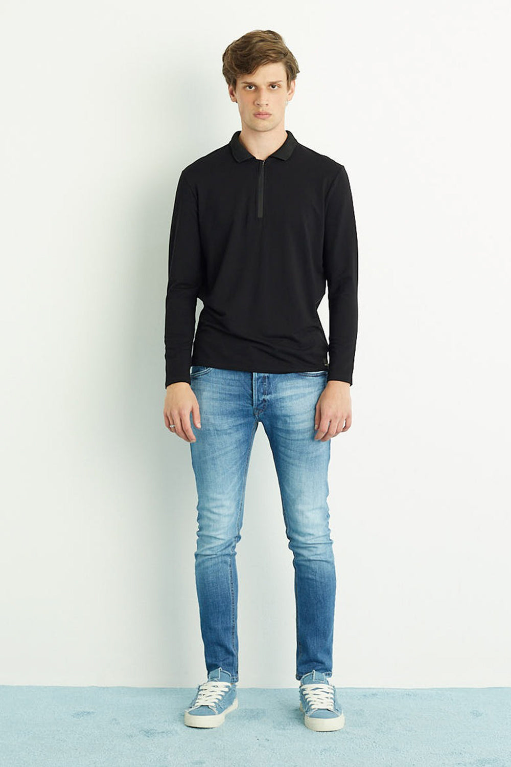 CALCA SLIM JEANS MASC