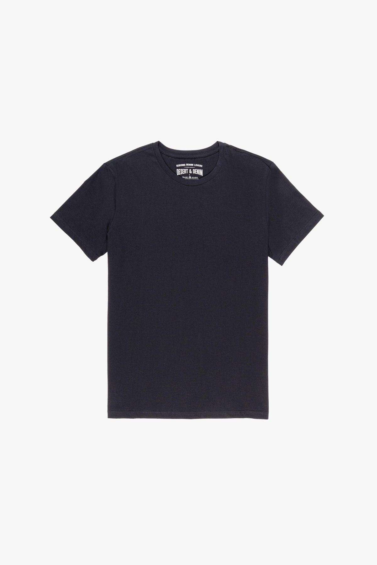 CAMISETA MASCULINA BÁSICA PIMA - PRETO