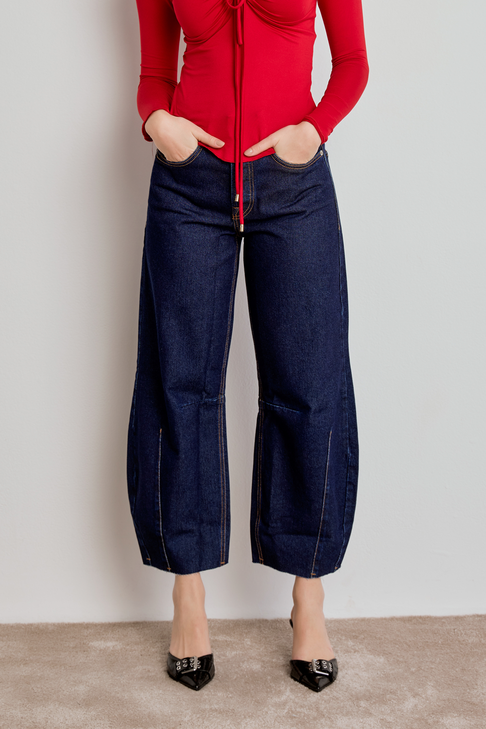 CALCA BARREL JEANS
