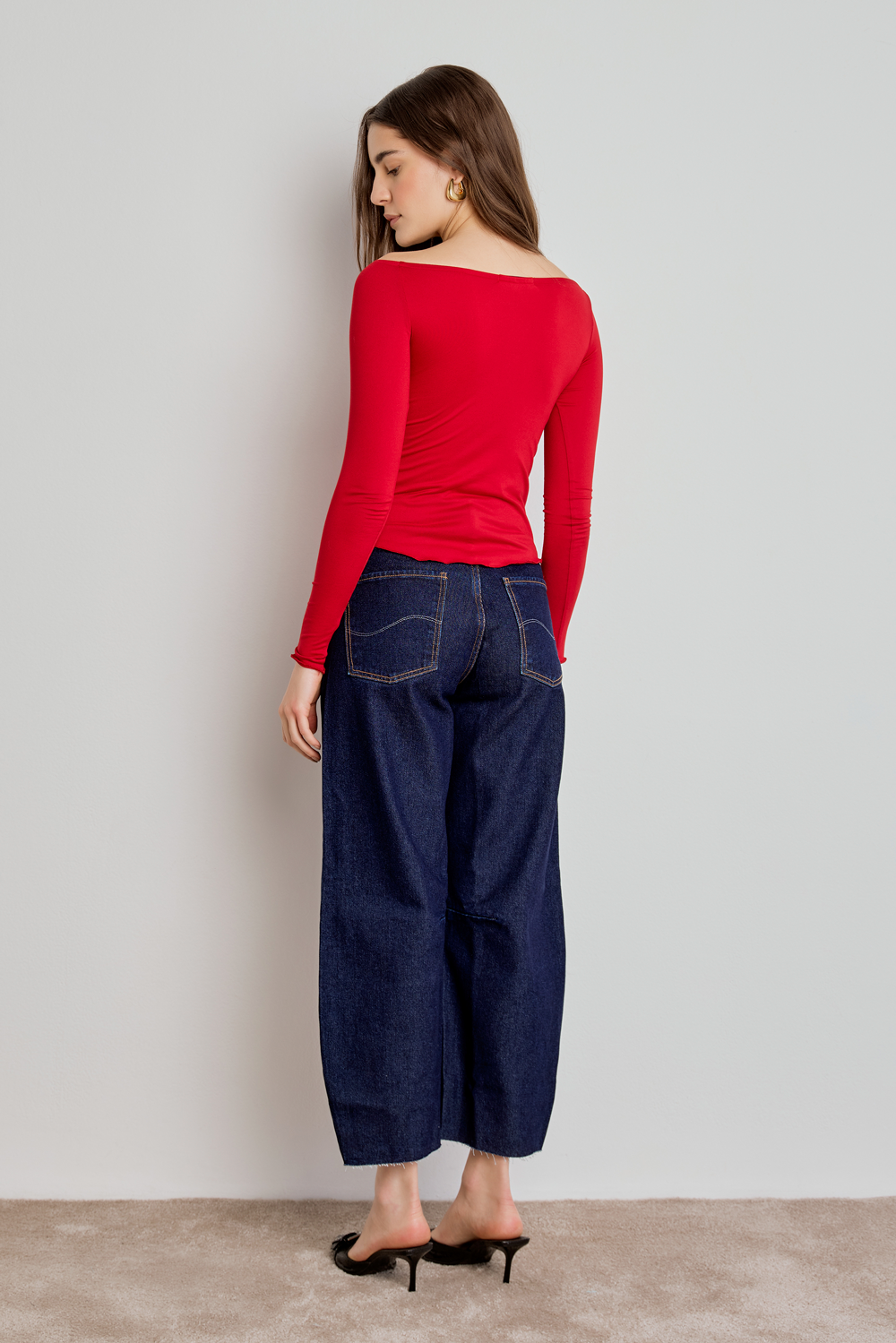 CALCA BARREL JEANS
