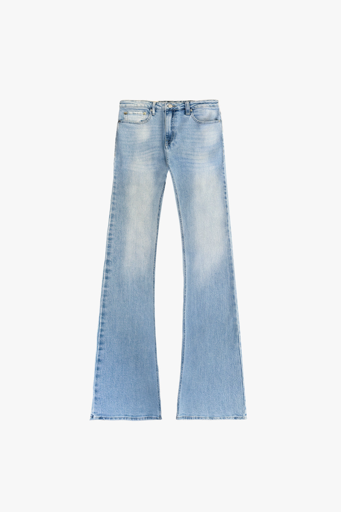 CALÇA LARISSA FEMININA BOOTCUT JEANS CLARO