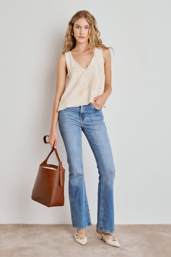 CALCA BOOTCUT JEANS