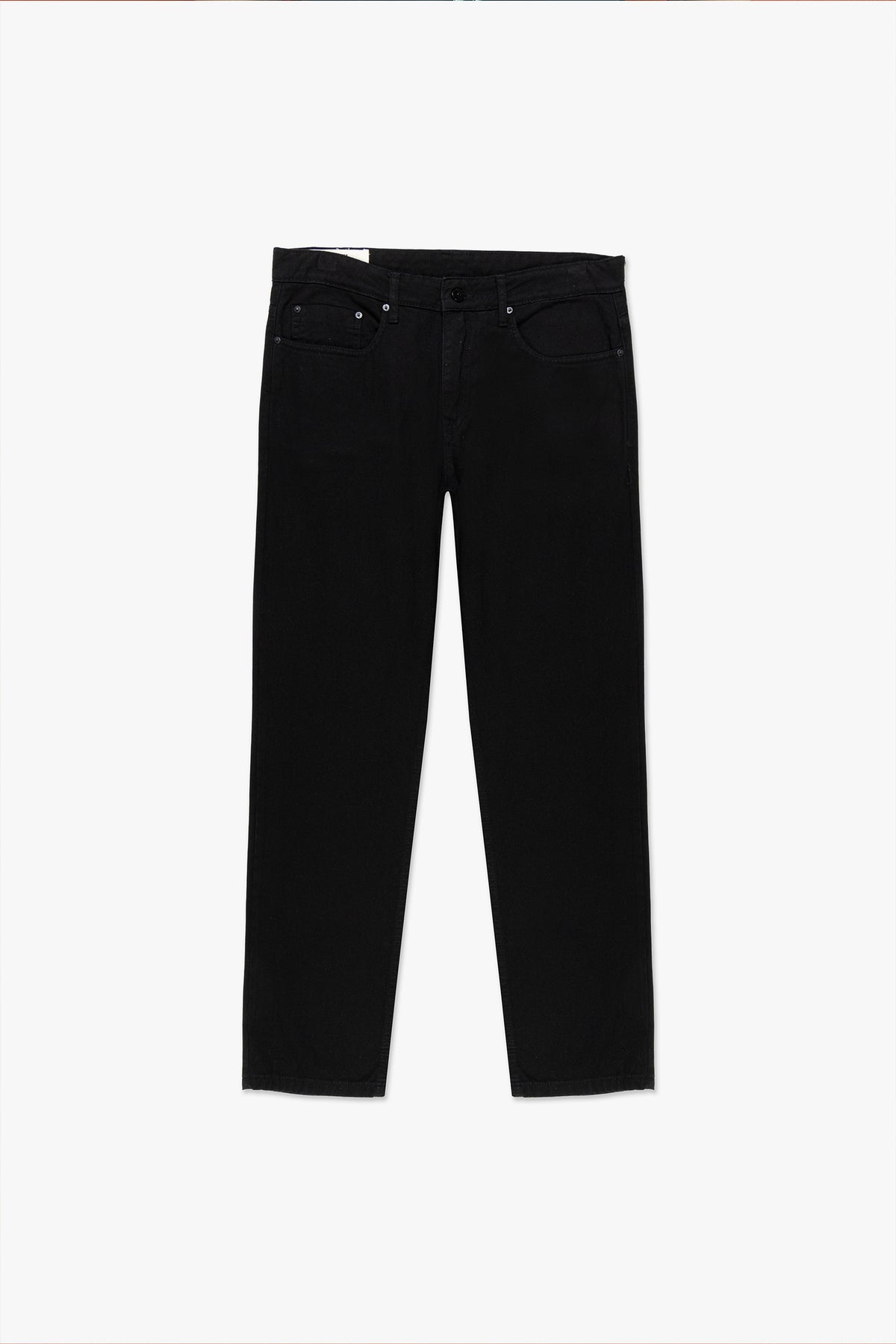 Calça Straight Sarja - Preta