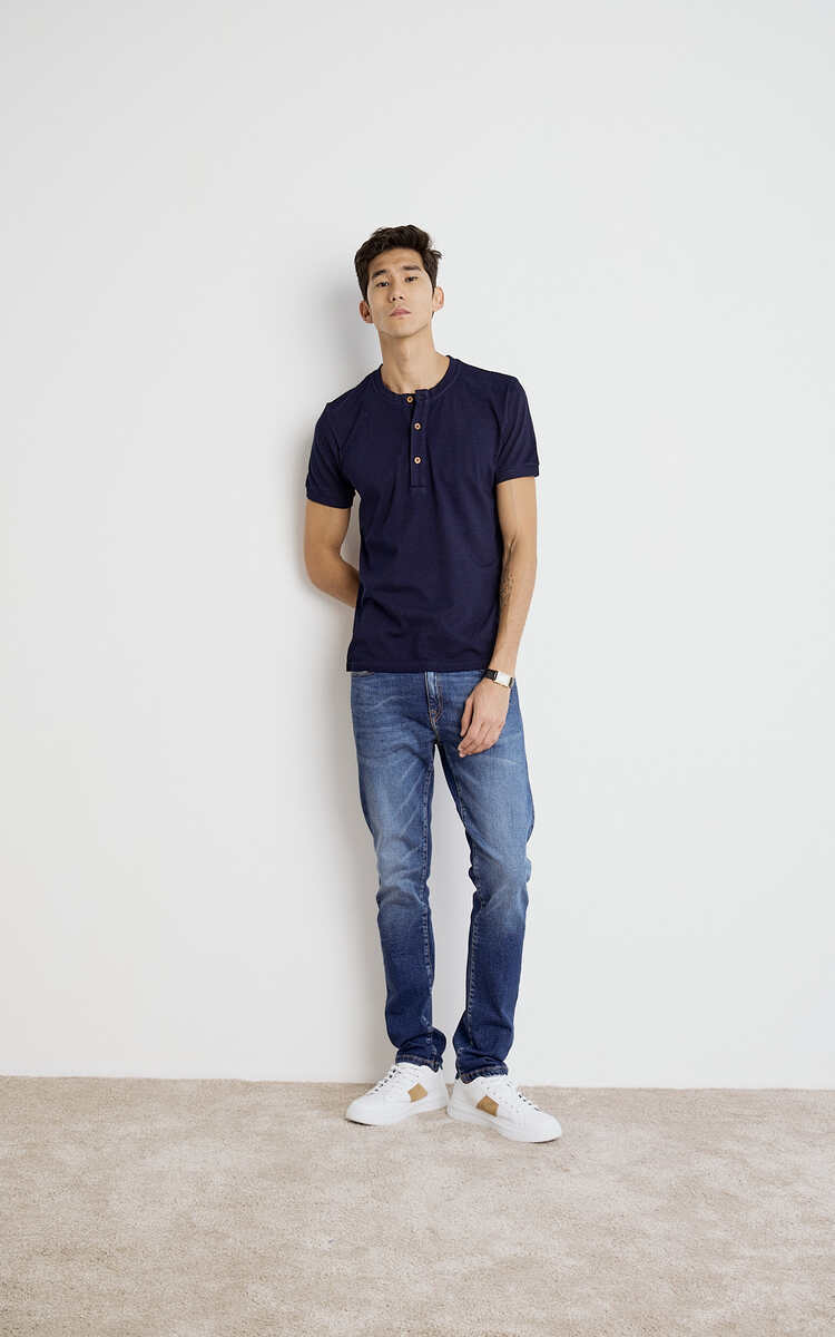 CALCA BASIC COMFORT JEANS MASC