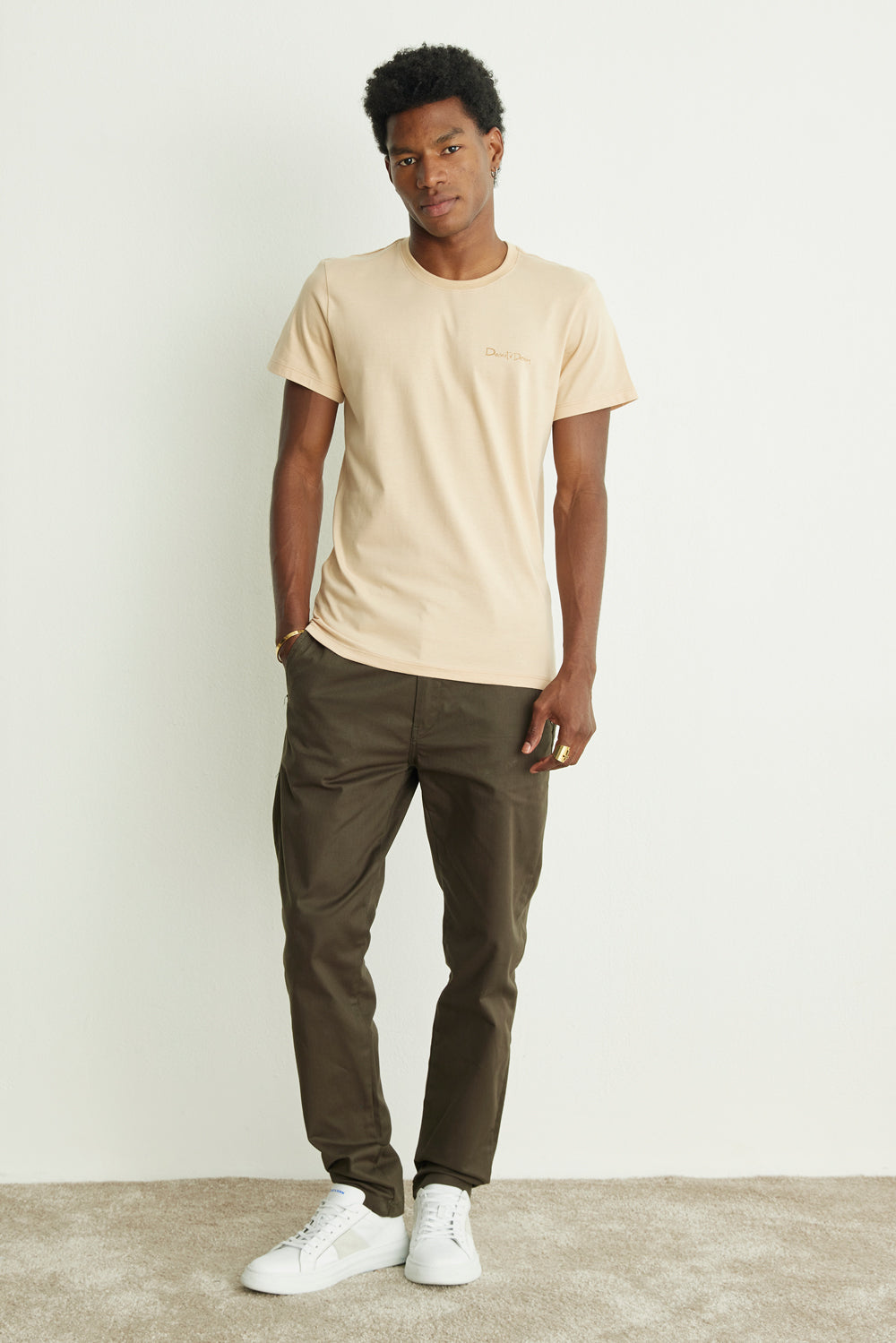 Calça Masculina Chino Verde Militar