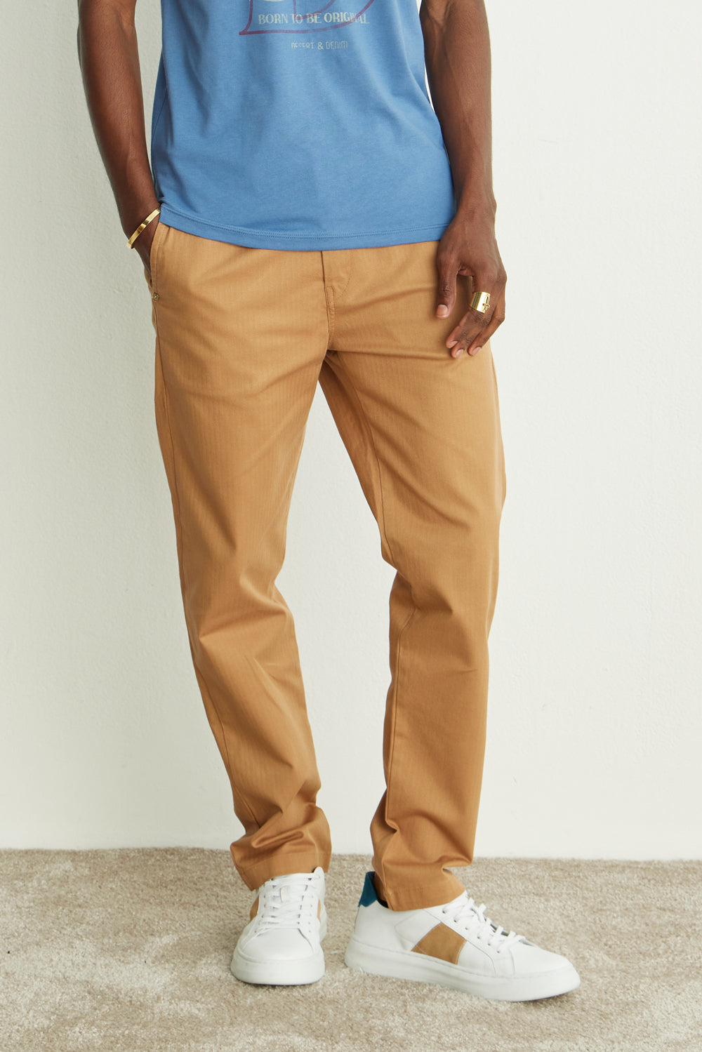 Calça Masculina Chino Caramel