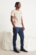 CALÇA OTTO MASCULINA CHINO COLOR JEANS MARINHO