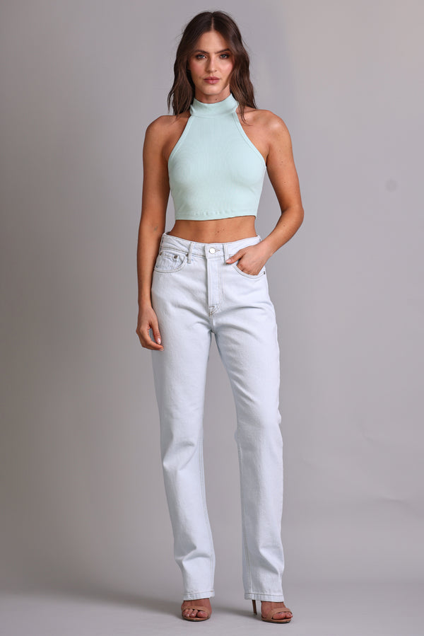Calça Straight Essential Jeans Ultradelavê