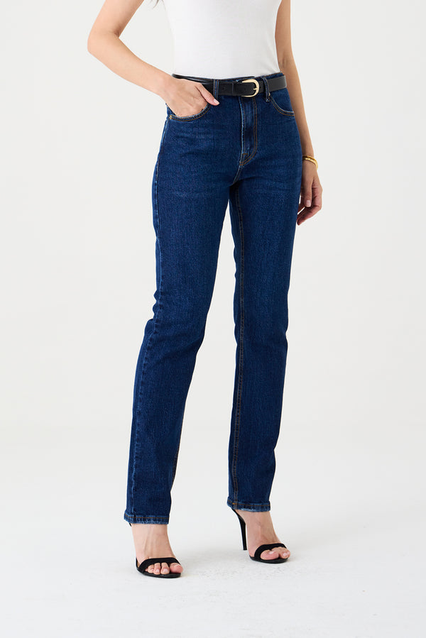 CALÇA SOFIE FEMININA SKINNY JEANS ESCURO