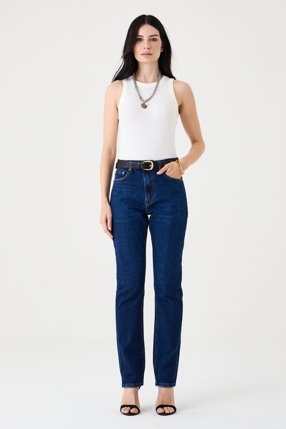 CALÇA SOFIE FEMININA SKINNY JEANS ESCURO