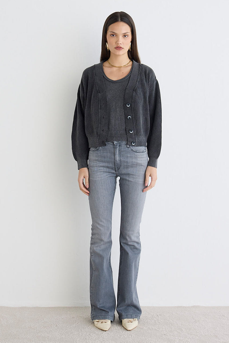 CALCA BOOTCUT JEANS