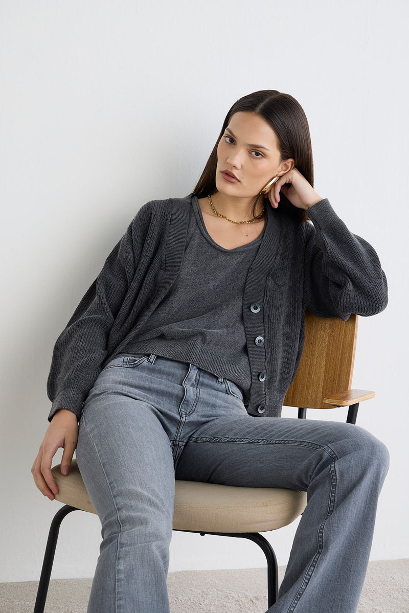 CALCA BOOTCUT JEANS