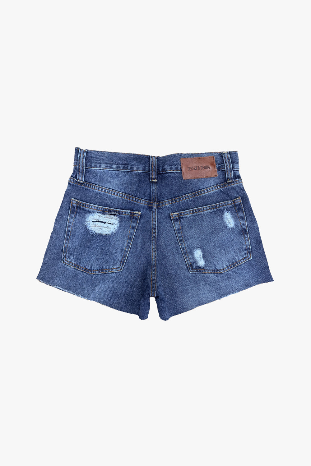 SHORTS TACI FEMININO COMFORT JEANS COM PUÍDOS MÉDIO ESCURO