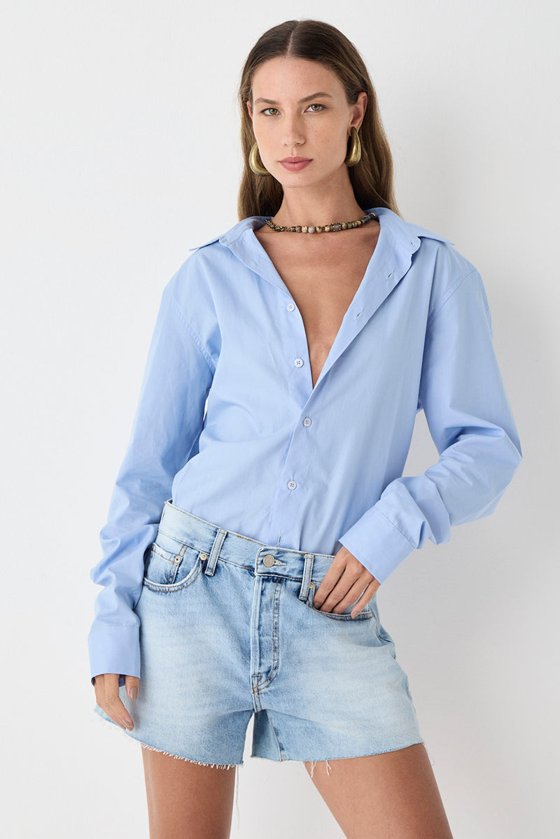 SHORTS TACI FEMININO COMFORT JEANS CLARO