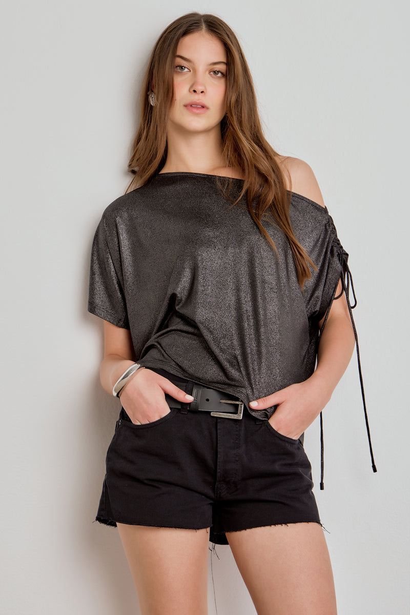 SHORTS COMFORT SARJA - PRETO
