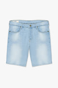 BERMUDA ROMEO MASCULINA CLASSIC JEANS CLARO