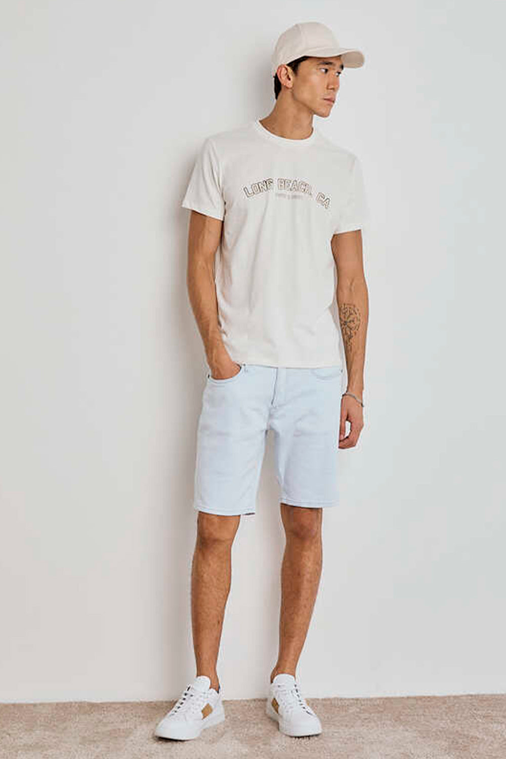 BERMUDA ROMEO MASCULINA CLASSIC JEANS ULTRADELAVÊ