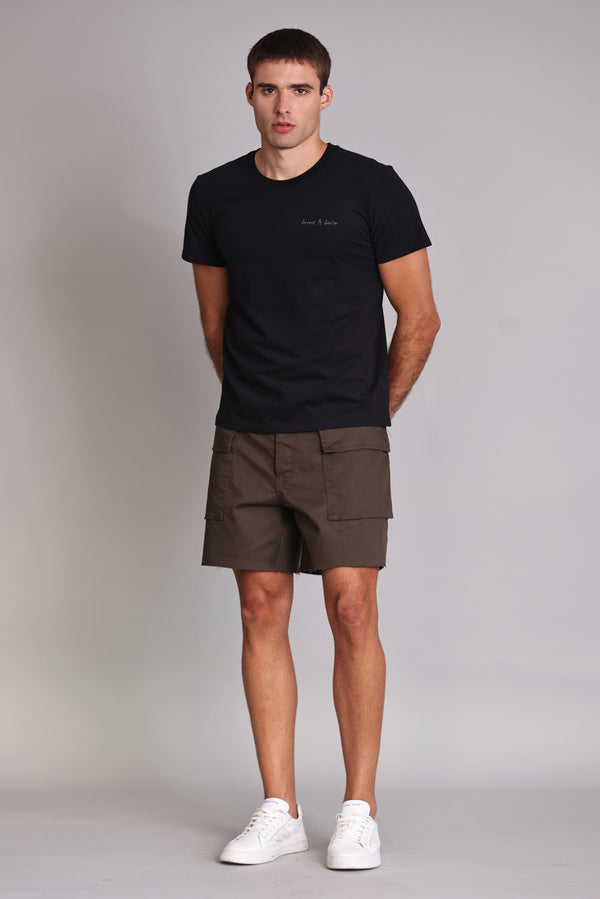 CAMISETA MASCULINA SLIM HONOLULU - PRETA