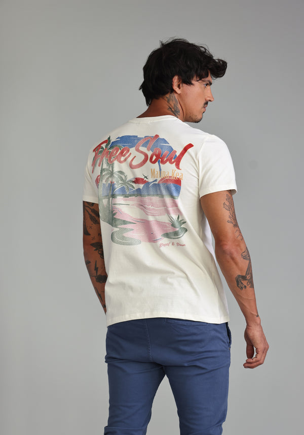 Camiseta Slim Free Soul Masc