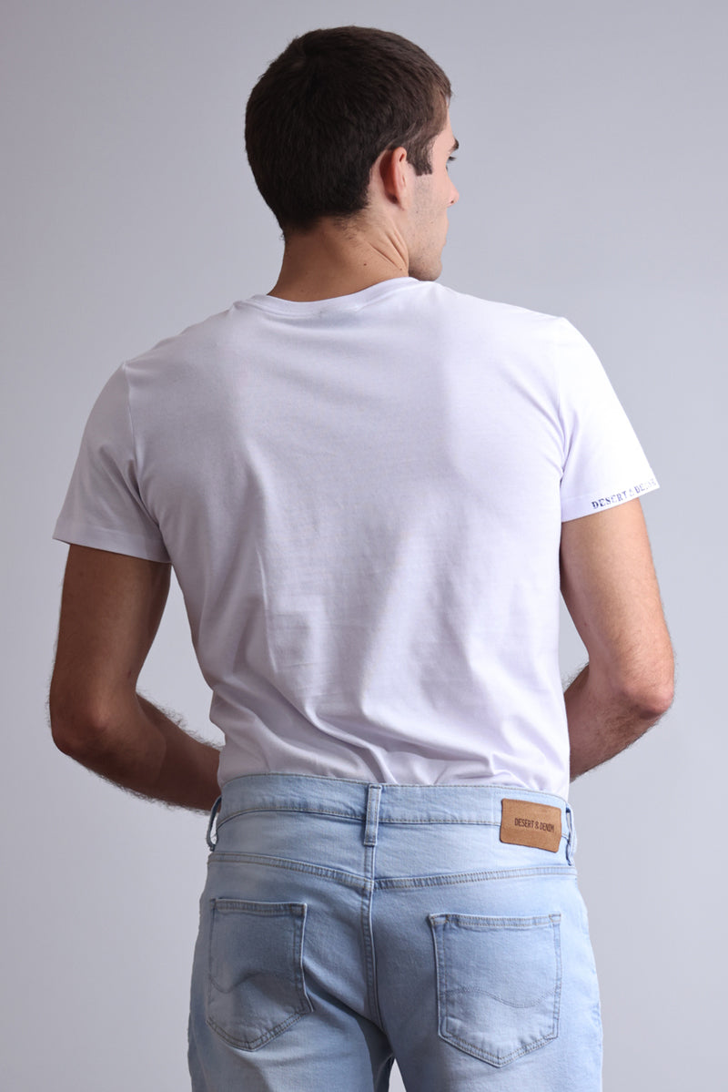 CAMISETA MASCULINA SLIM ANCHOR
