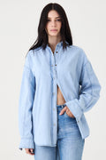 CAMISA JAMIE FEMININA JEANS CLARO