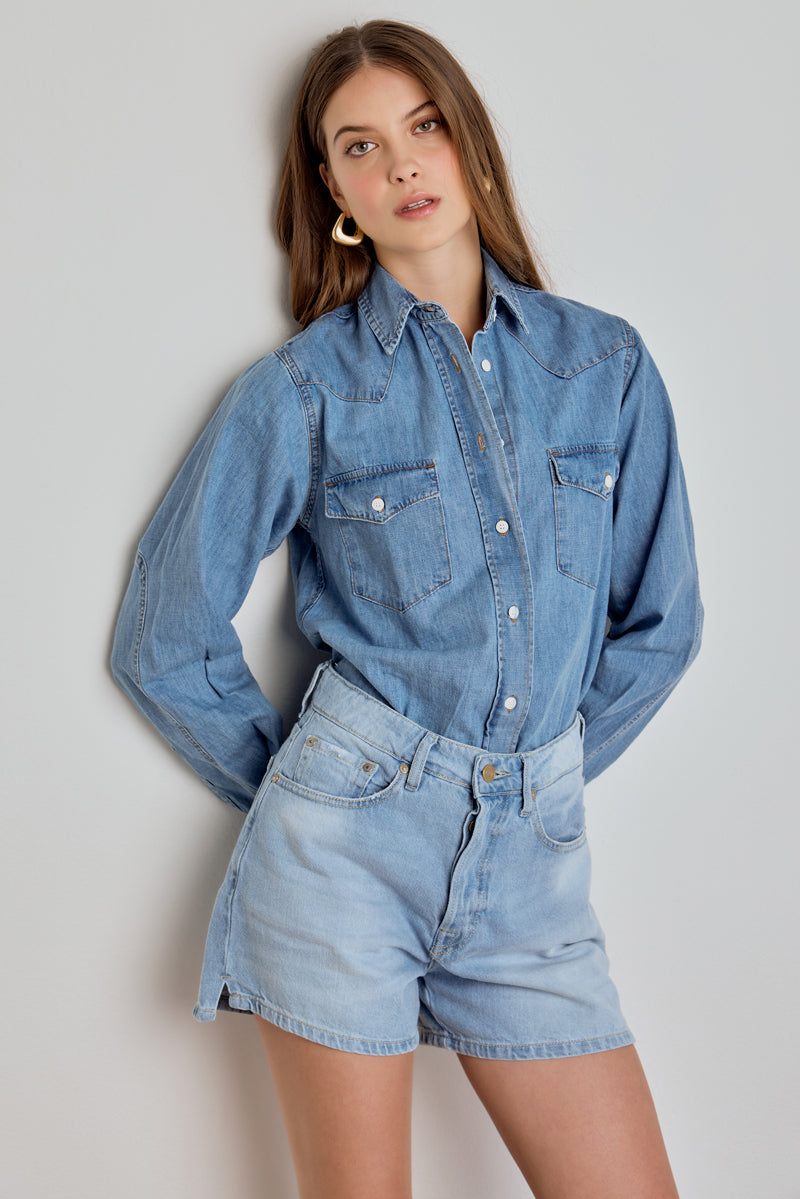 CAMISA WESTERN JEANS