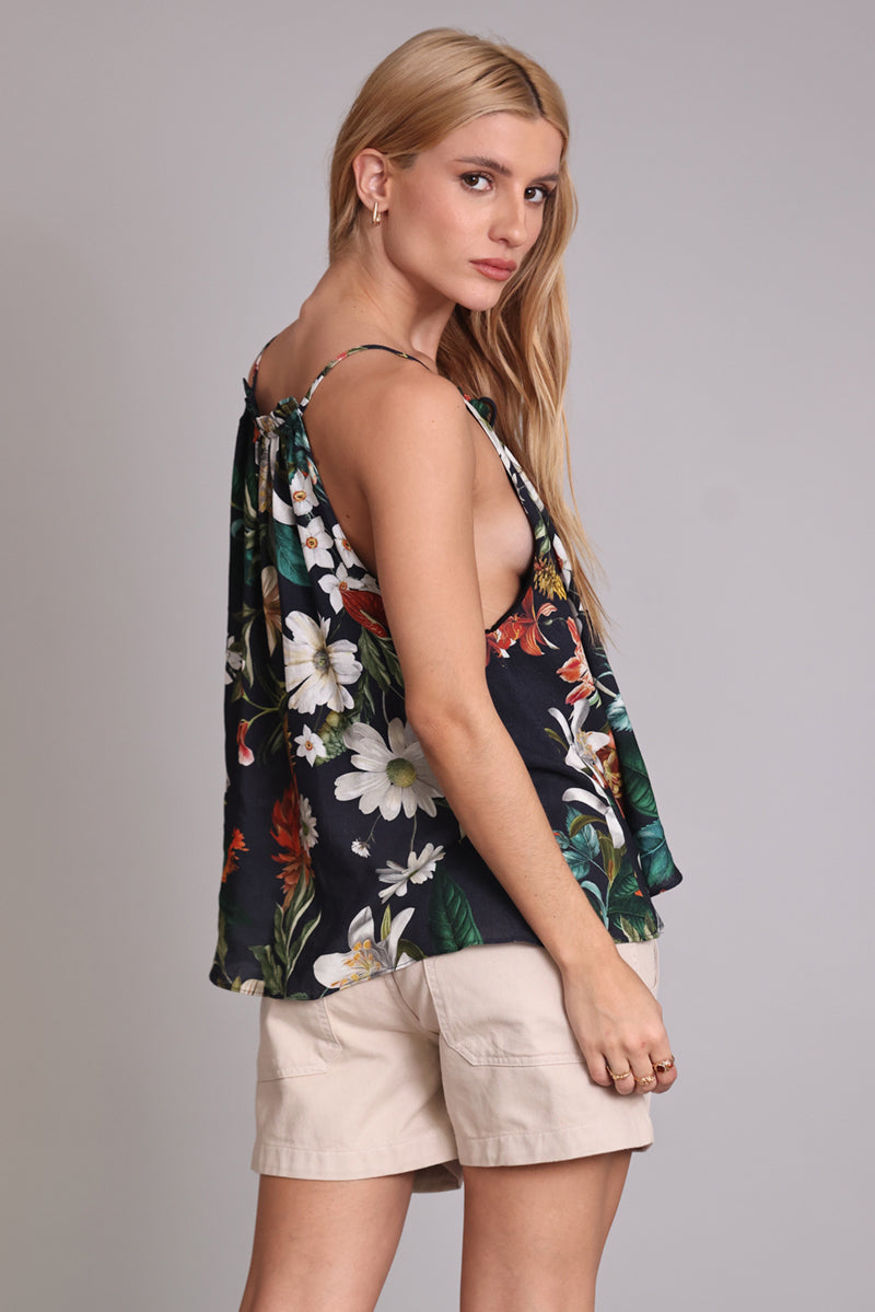 Shorts Bolso Chapado Sarja Bege Aveia