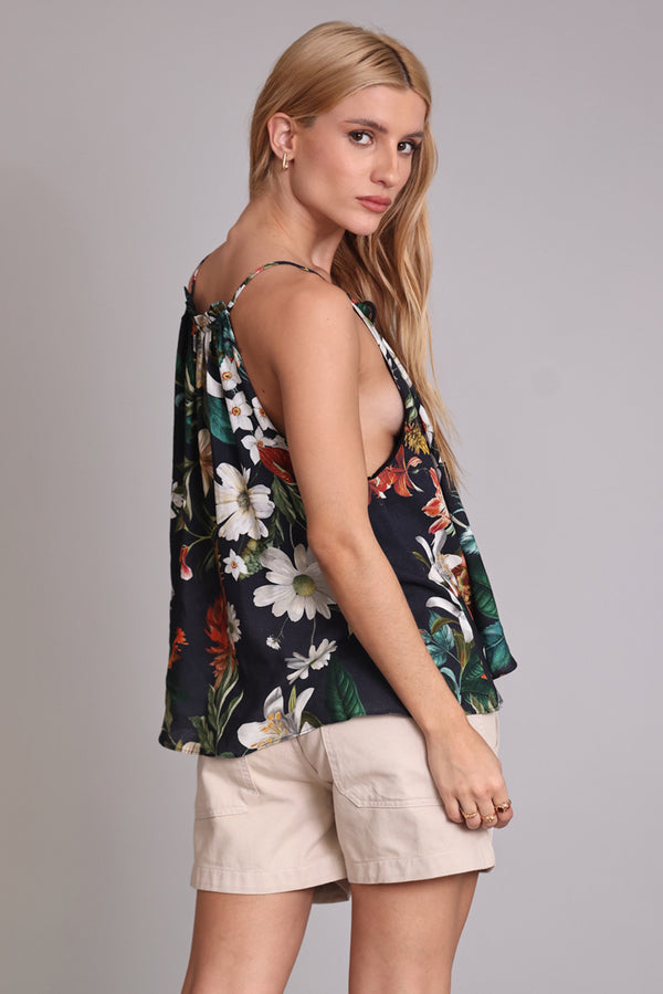 Shorts Bolso Chapado Sarja Bege Aveia