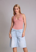 BODY FEMININO FRENTE ÚNICA ROSA BLUSH