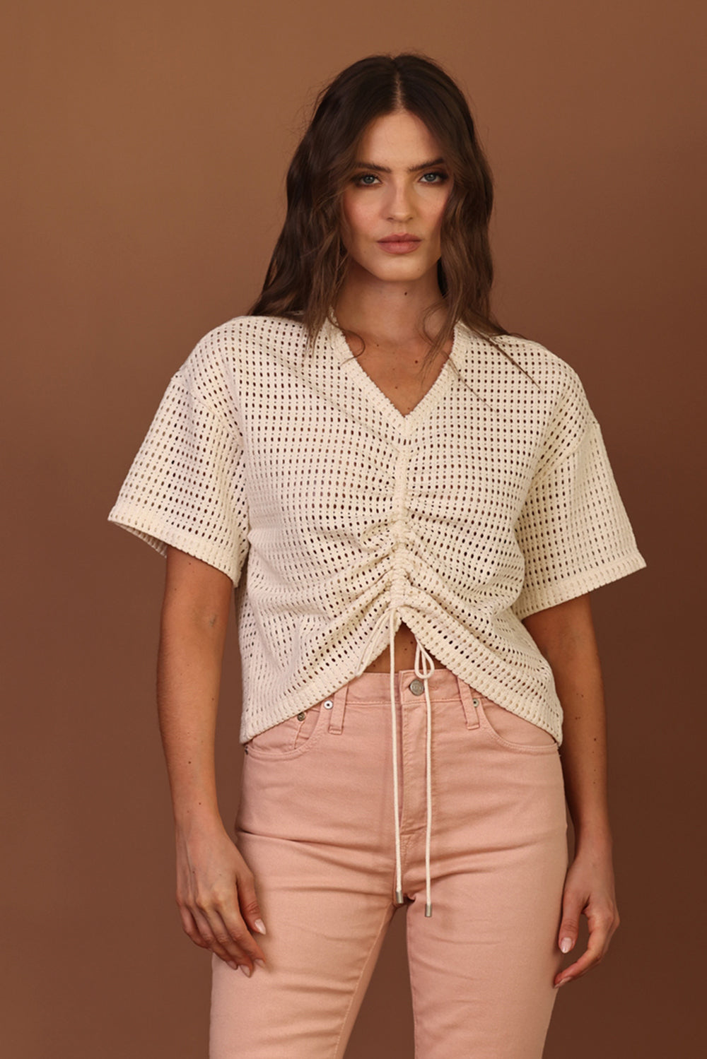 Blusa Tee Franzidos Off White