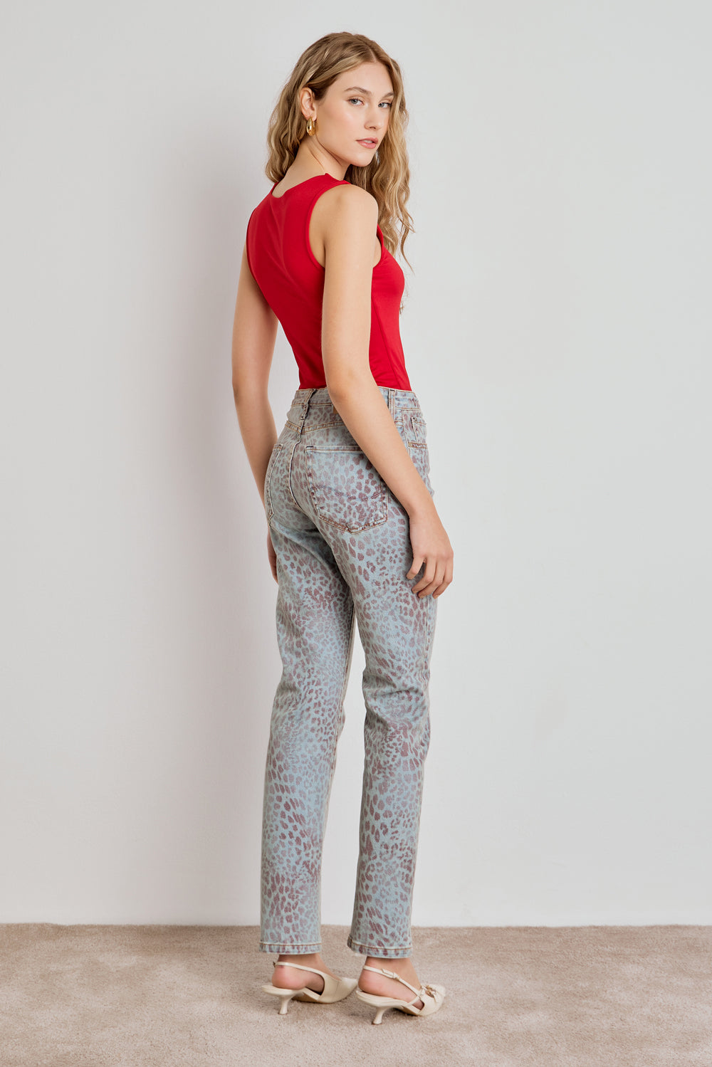 REGATA FEMININA STRIPPED DECOTE - VERMELHA