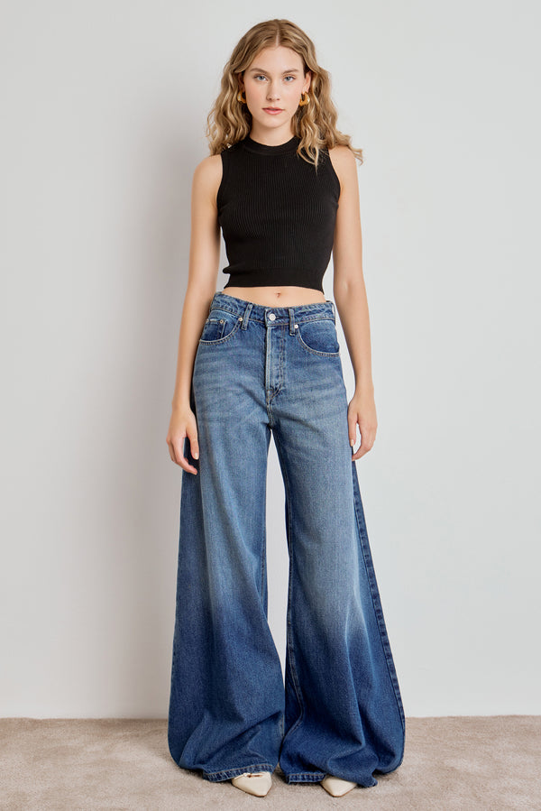 CALÇA MAXI WIDE JEANS