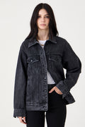 JAQUETA DANA FEMININA RELAXED JEANS