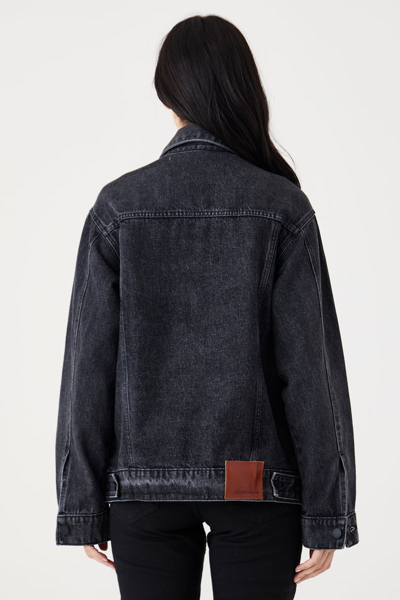 JAQUETA DANA FEMININA RELAXED JEANS