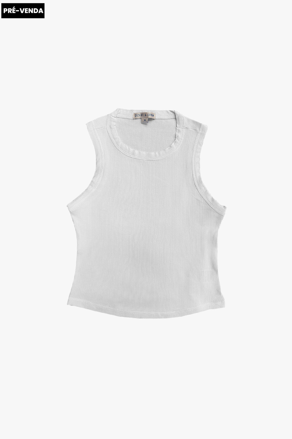REGATA FEMININA BÁSICA CANELADA - OFF WHITE