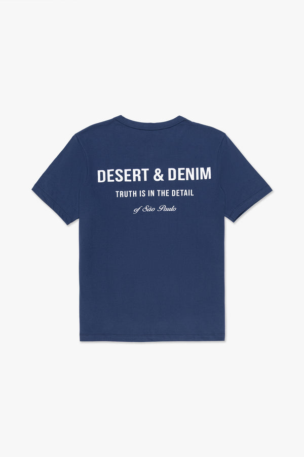 CAMISETA DESERT & DENIM MASC - MARINHO