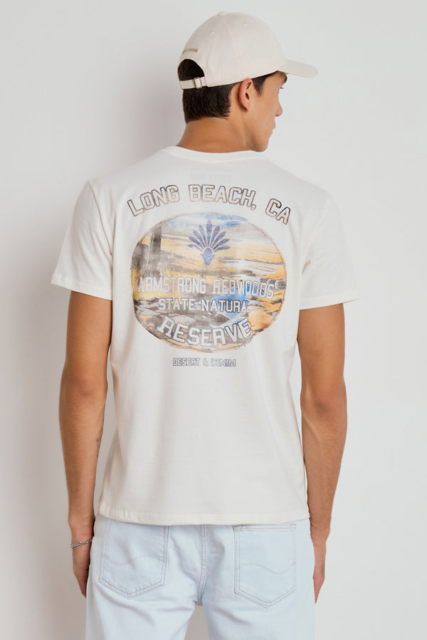 CAMISETA MASCULINA LONG BEACH