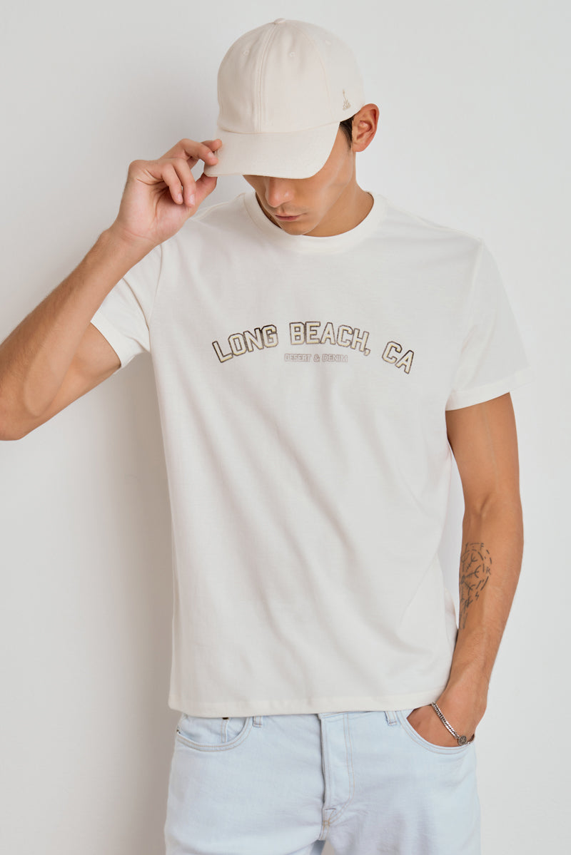CAMISETA MASCULINA LONG BEACH
