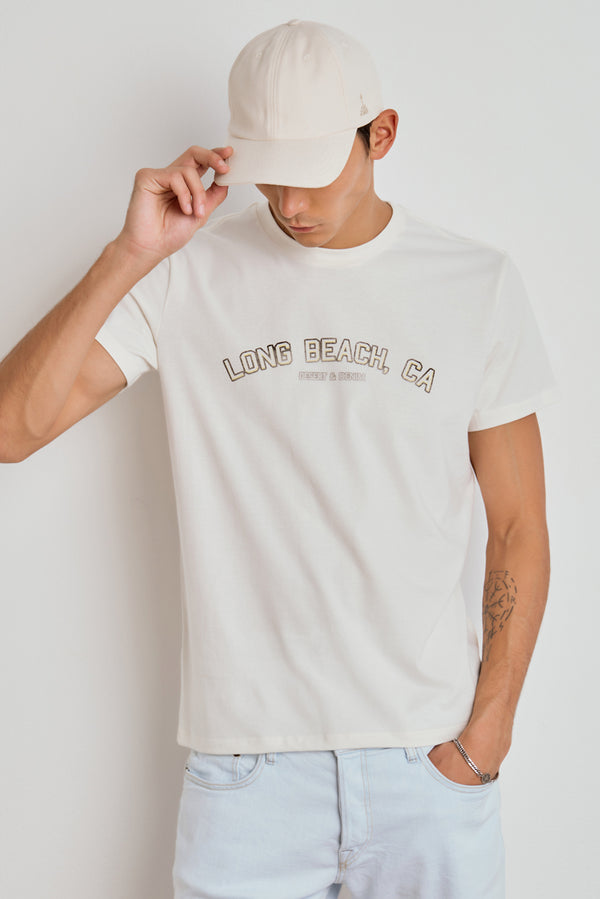 CAMISETA MASCULINA LONG BEACH