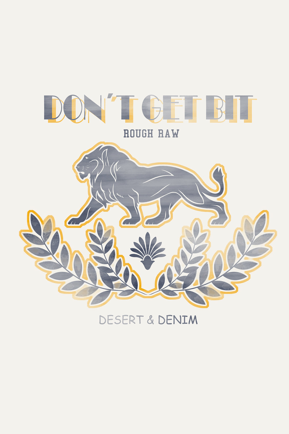 CAMISETA MASCULINA DONT GET BIT