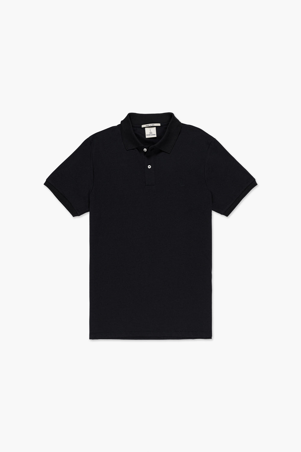 CAMISETA POLO COLOR MASC - PRETO