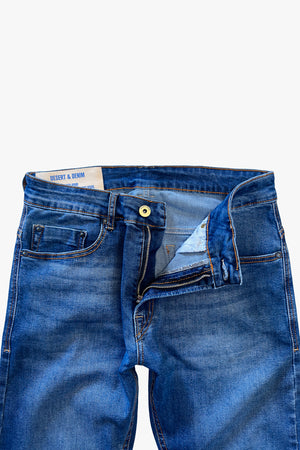 CALÇA THEO MASCULINA JEANS SLIM TRIPLE DRY