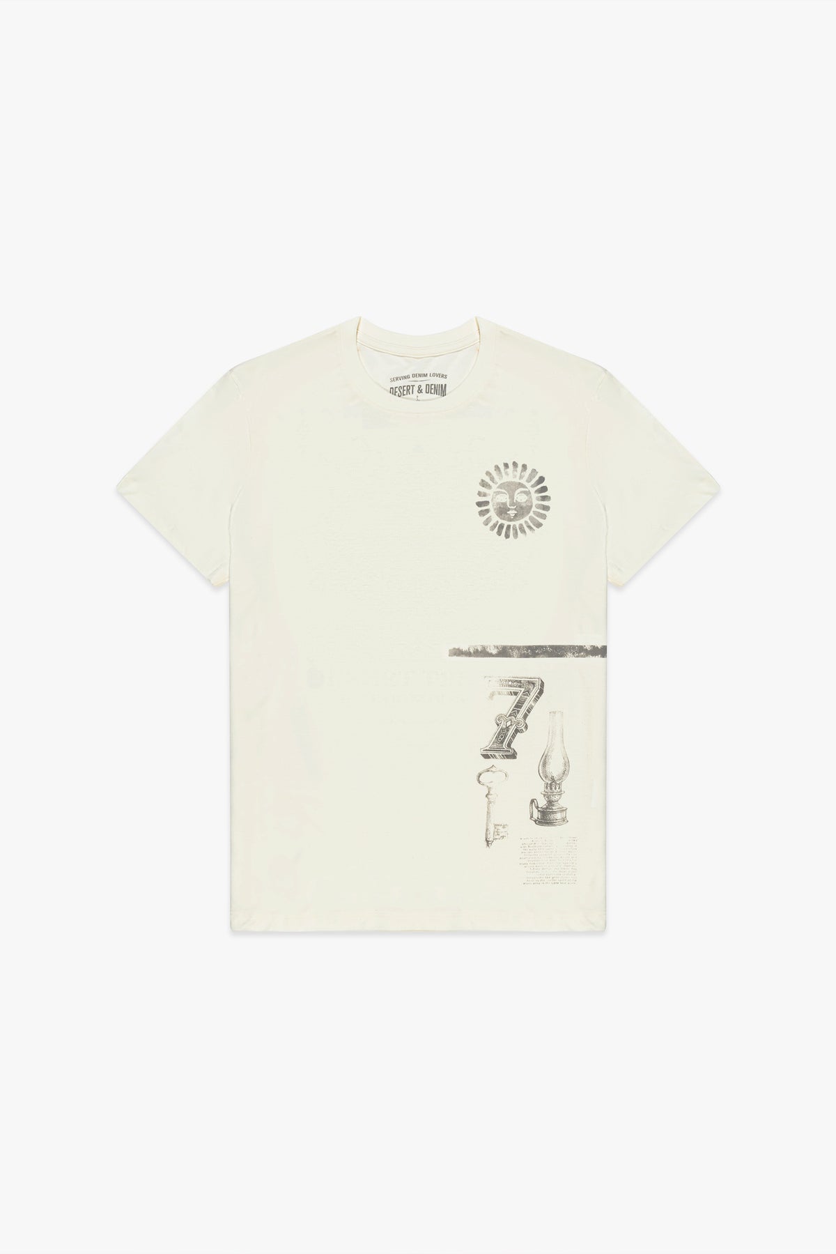 CAMISETA MASCULINA LAMP KEY SEVEN