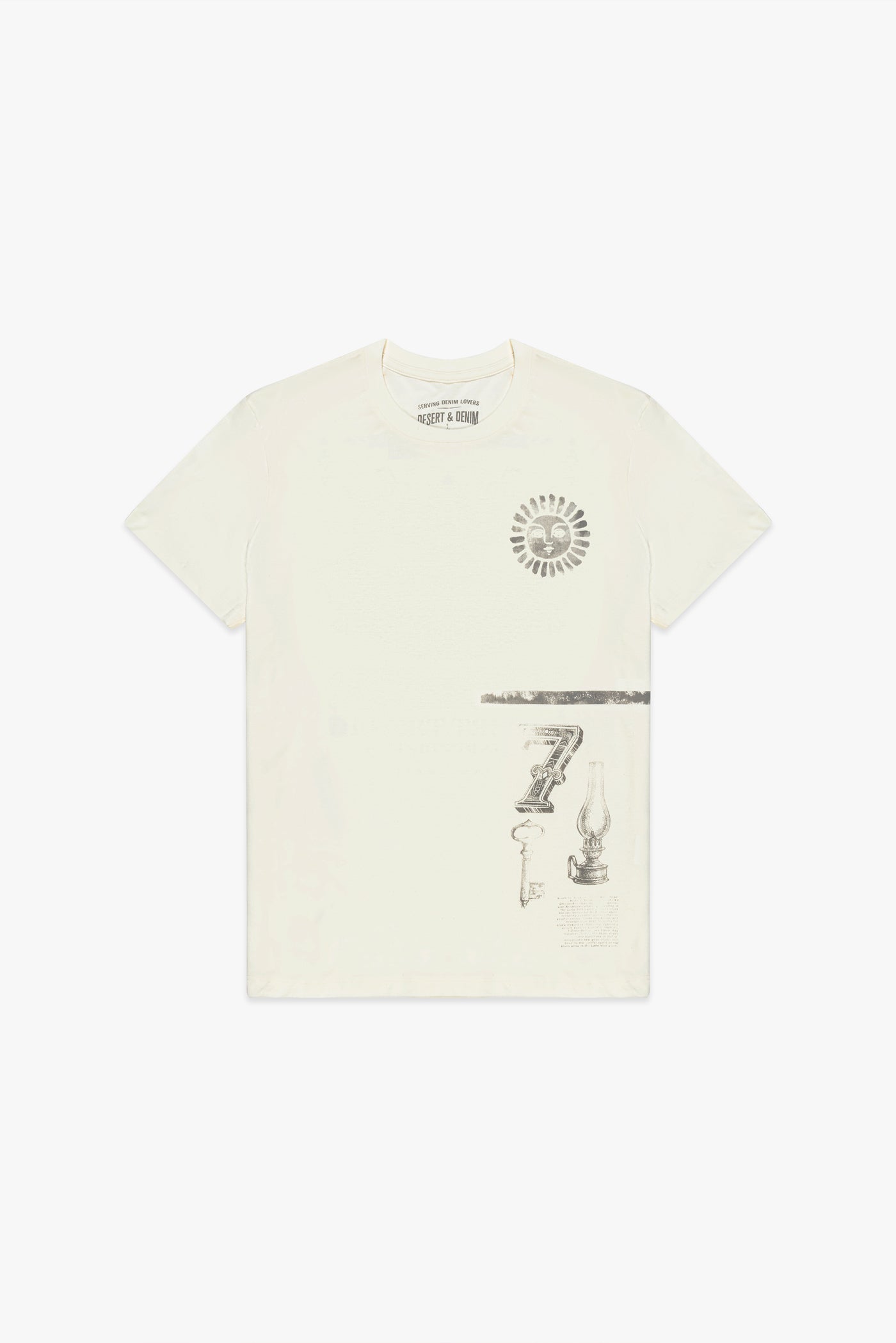 CAMISETA MASCULINA LAMP KEY SEVEN