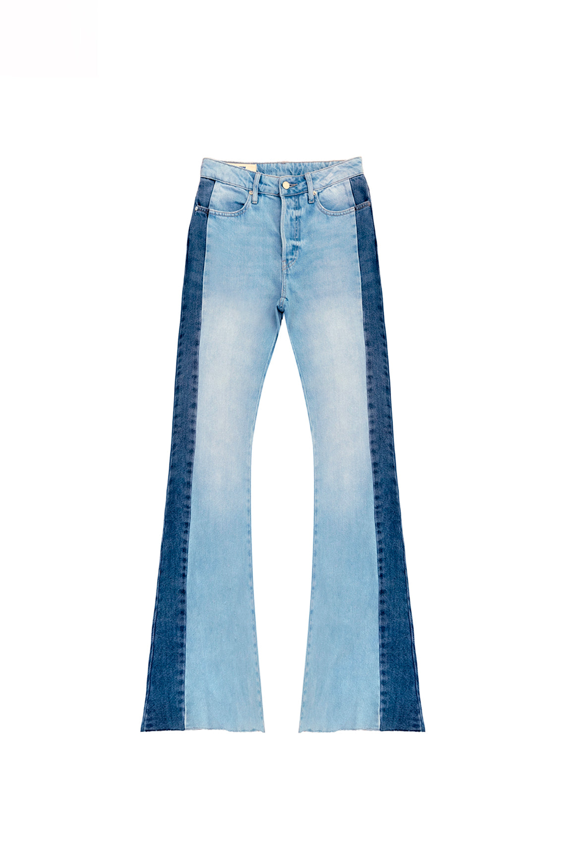 CALÇA ELIS FEMININA BOOTCUT PATCH JEANS CLARO