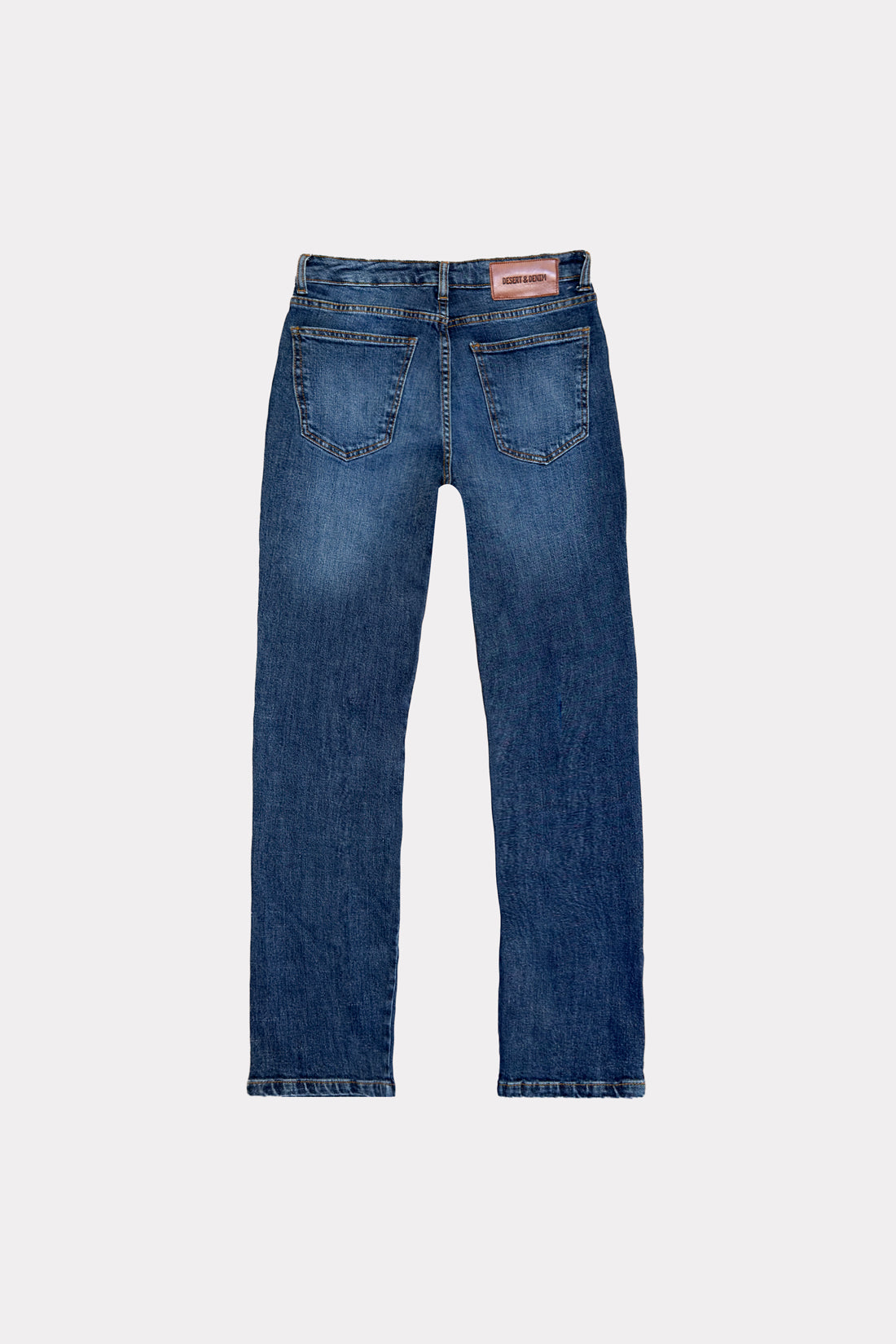 CALÇA SIMONE FEMININA LOW RISE FENDA JEANS ESCURO