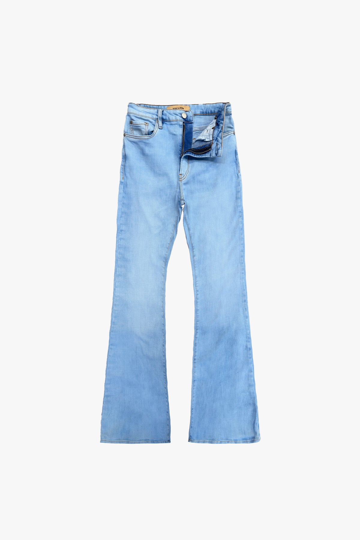 CALÇA LARISSA FEMININA BOOTCUT JEANS CLARO
